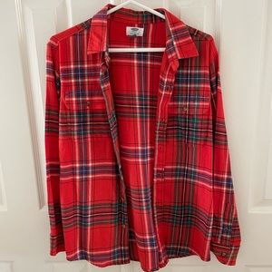 Red Plaid Shirt